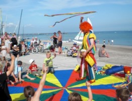Beachparty Großenbrode Ostsee Strandparty Strandfest Sommerfest Clown Öern