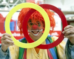 Clown buchen Flensburg Glücksburg Niebüll Leck Gelting