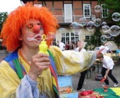 Kindergeburtstag Clown Zauberer Kinderunterhaltung Kinderanimation