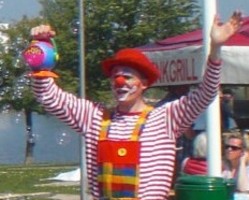 Seifenblasenknstler Clown Bob Bubble