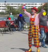 Seifenblasenknstler Clown Bob Bubble