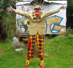 Clown Pepolino Kinderclown Aktionsbüro Delectatio Schleswig Schleswig-Holstein Flensburg Kiel