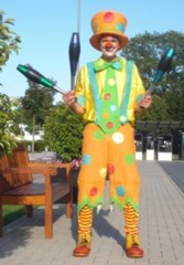 Clown buchen Clown Jakob Lustig Schleswig Flensburg Kiel Rendsburg Husum Kappeln Schleswig-Holstein Süderbrarup und Eckernförde