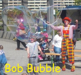 Seifenblasenknstler Bob Bubble