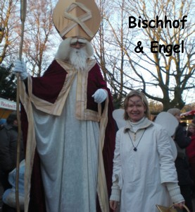 Weihnachtsprogramm mit Bischof Nikolaus und seinem Engel