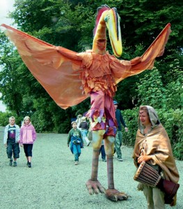 Unterhaltungsknstler Schleswig-Holstein Kleinkunst Stelzen-Großfigur Cirrus