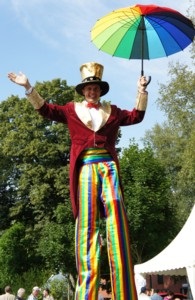 Clown Schleswig-Holstein Stelzenmann Eduard der Edelmann