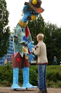 Unterhaltungsknstler Schleswig-Holstein Kleinkunst Louigie, der Riese