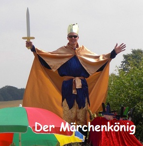 Der Mrchenknig - Kinderfest Spielstationen zum Thema Mrchen