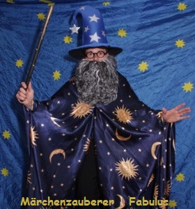 Der Märchenzauberer Fabulus - zauberhafte Zauberei für Kinder
