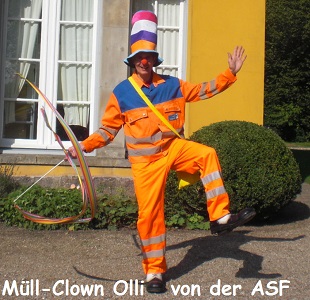 Abfallwirtschaft Schleswig-Flensburg ASF Mllclown Mll-Clown