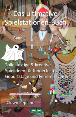 Buch mit Spielstationen fr Kinderfest