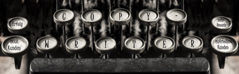 Copywriter Herzlich Willkommen