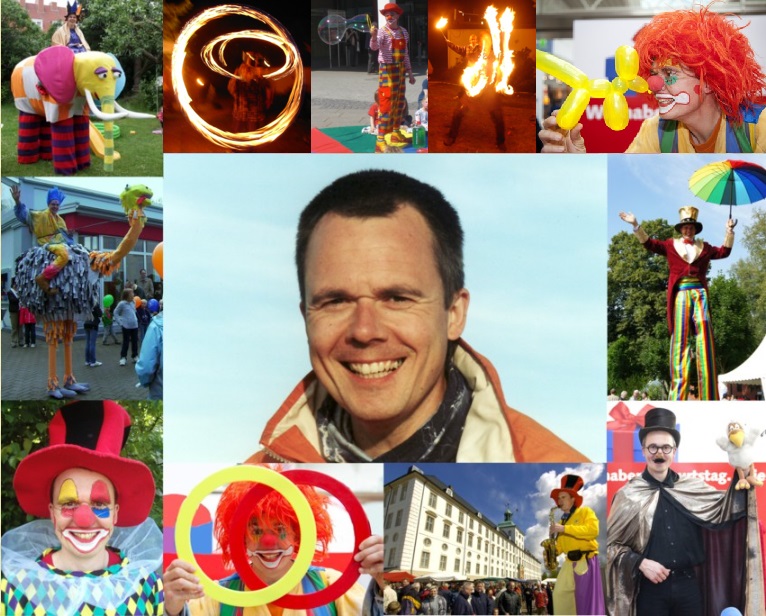 Bjrn Geitmann Clown Jongleur Zauberer fr Kinder Stelzenmann Stelzenlufer Stelzenfiguren Buchautor Eine Neue Ordnung und Faszination menschliche Kommunikation Spiritualitt spirituelle Bcher