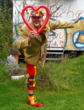 Clown Pepolino Luftballontiere Modellierballons Ballonknstler Kinderclown Aktionsbro Delectatio Schleswig Schleswig-Holstein Flensburg Kiel