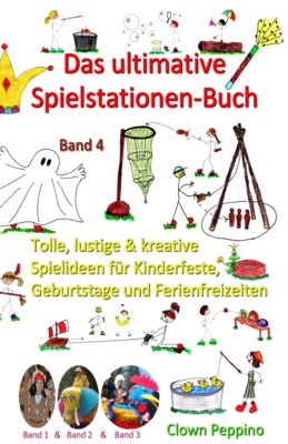 Buch mit Spielstationen fr Kinderfest