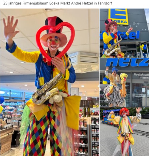 25 jähriges Firmenjubiläum Edeka Markt André Hetzel in Fahrdorf