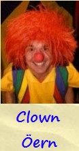 Clown Öern Unterhalter fr Kinder
